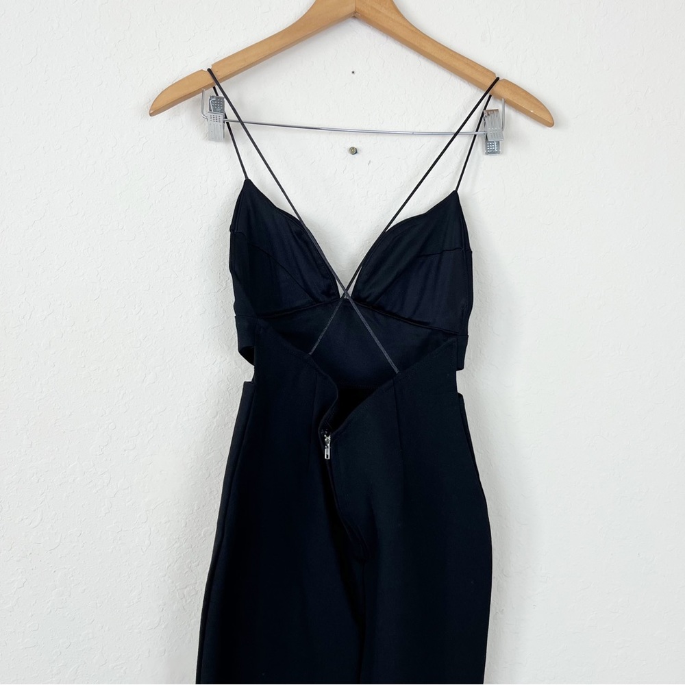 Angel Biba Black Cutout Dress Size 8 - Picture 6 of 7